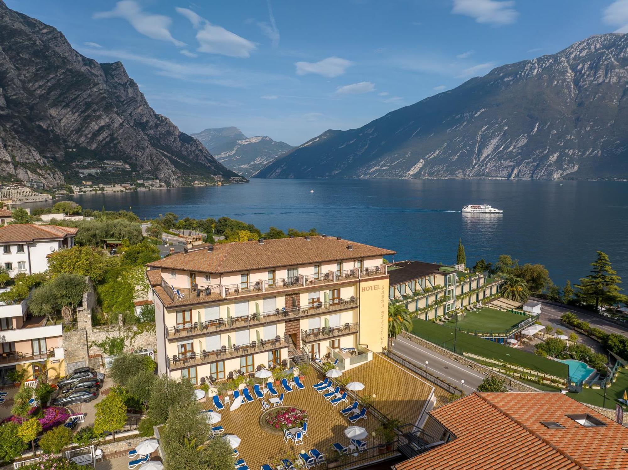 Hotel Garda Bellevue Limone sul Garda Bagian luar foto